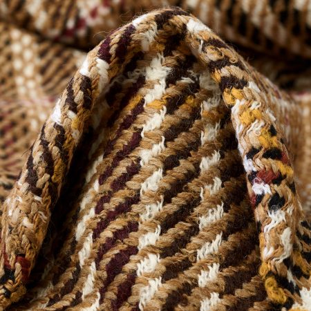 Wool Blend, Glencheck, Caramel&Chocolate