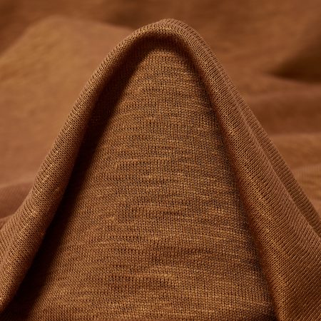 Single Jersey, Linen, Caramel