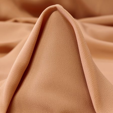 Crêpe, Silk, Dusty Apricot