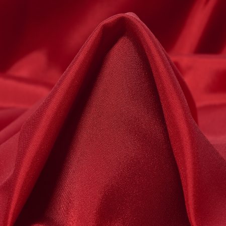 Lining, Viscose, Elastic, Red Ruby