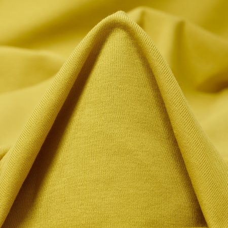 Rib Jersey, Cotton, Elastic, Cress Green