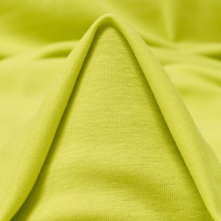Rib Jersey, Cotton, Elastic, Sunny Lime