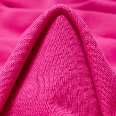 Jersey, French Terry, Cotton, Raspberry Rose
