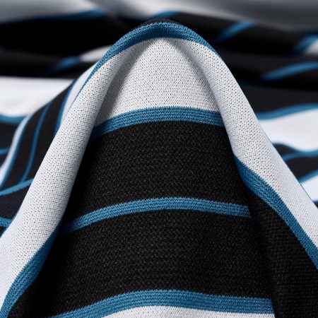 Jacquard, Jersey, Elastic, Cloudy Sky&Raven Black