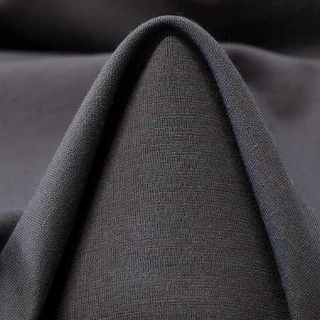 Double, Jersey, Wool Blend, Iron Gate