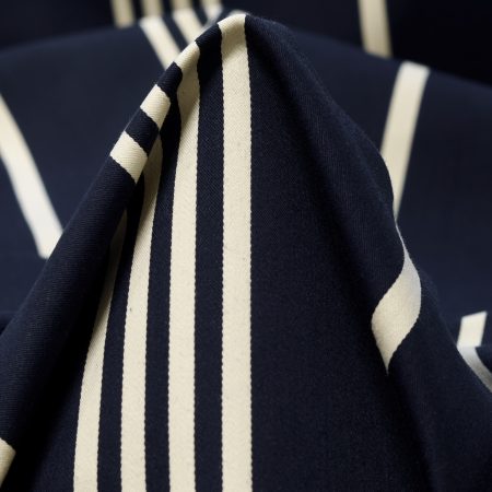 Twill, Cotton, Elastic, Dark Sapphire&Almond