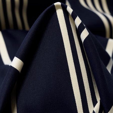 Twill, Cotton, Elastic, Dark Sapphire&Almond