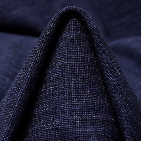 Double Jersey, Punto Milano, Wool Blend, Dark Blue&Anthracite