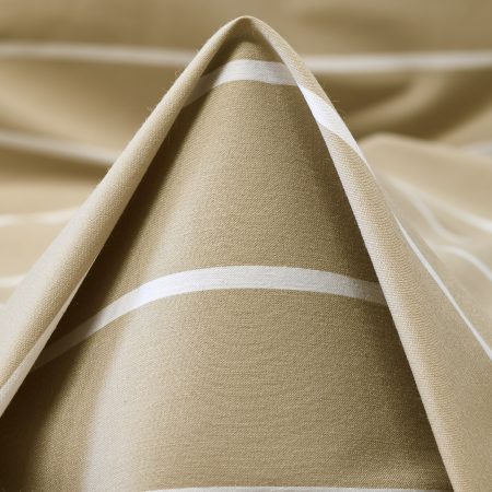 Poplin, Cotton Elastic, Safari