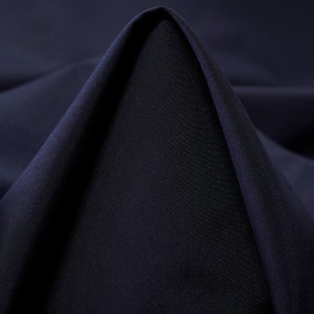 Poplin, Cotton Blend, Dark Sapphire