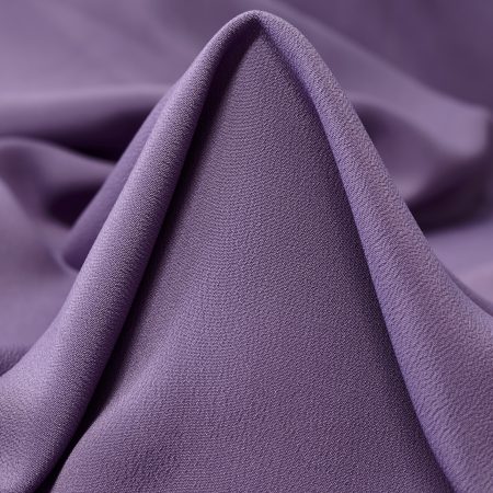 Crêpe, Acetate, Silk, Chalk Violet