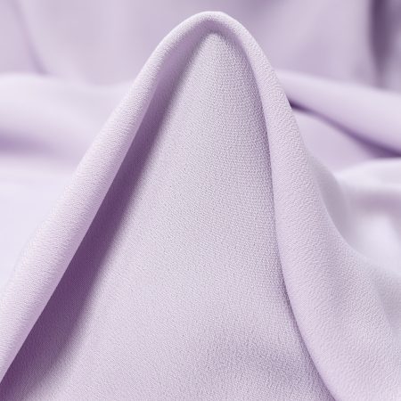 Crêpe, Acetate, Silk, Lavender Fog