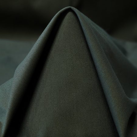 Poplin, Cotton Elastic, Thyme