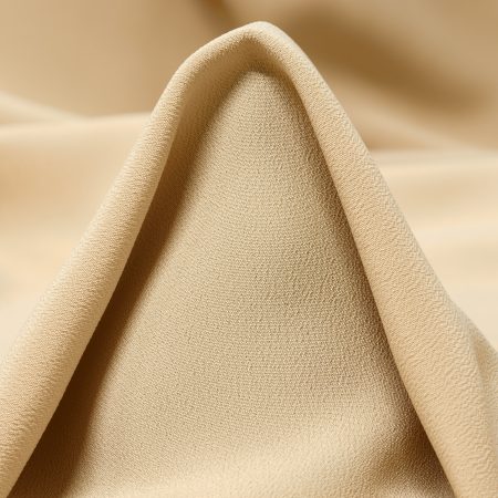 Crêpe, Acetate, Silk, Almond
