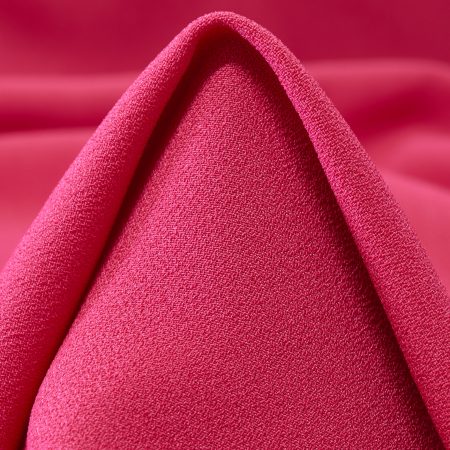 Crêpe, Satin, Magenta