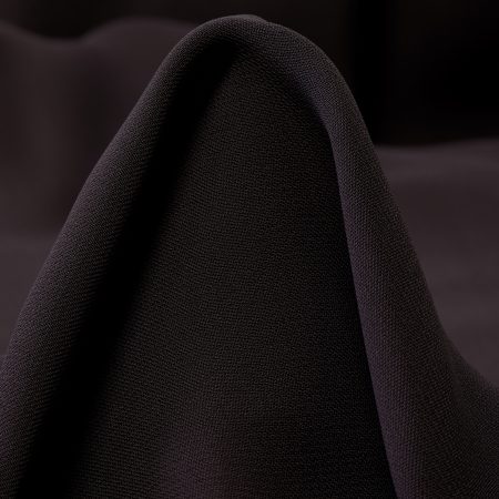 Crêpe, Viscose, Bitter Chocolate