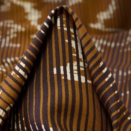 Viscose, Printed, Cashew&Hot Fudge