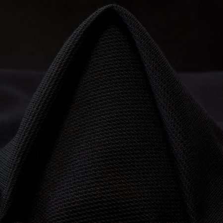 Jersey, Punto Milano, Cotton, Raven Black