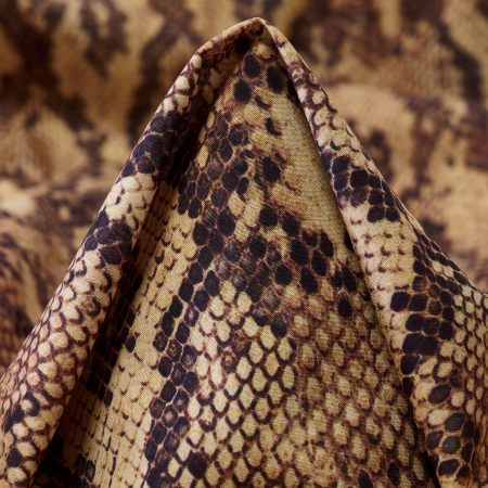 Light cotton, Printed, Animal, Sand&Maple Syrup