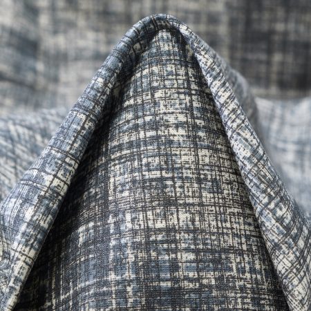 Jersey, Modal, Printed, Silver Blue