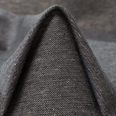 Jersey, Punto Milano, Virgin Wool, Mood Indigo&Antique White