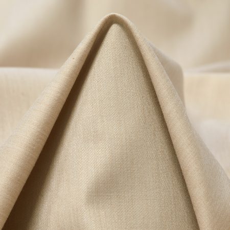 Twill, Cotton Blend, Oyster Gray