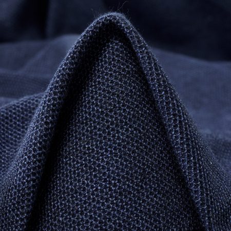 Jersey, Cotton, Melange, Nightshadow Blue