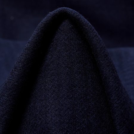 Boiled Wool, Cotton Blend, Check, Inkwell