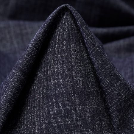 Jersey, Jacquard, Viscose Blend, Blue Nights