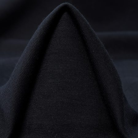 Jersey, Cotton Blend, Raven Black