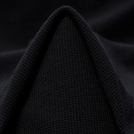 Jersey, Cotton Blend, Jet Black