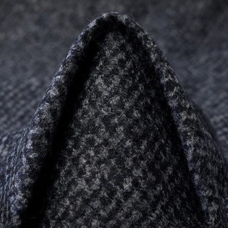 Jersey, Wool Blend, Micro Design, Midnight Navy