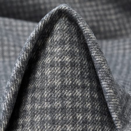 Flannel, Cotton Blend, Elastic, Titanium