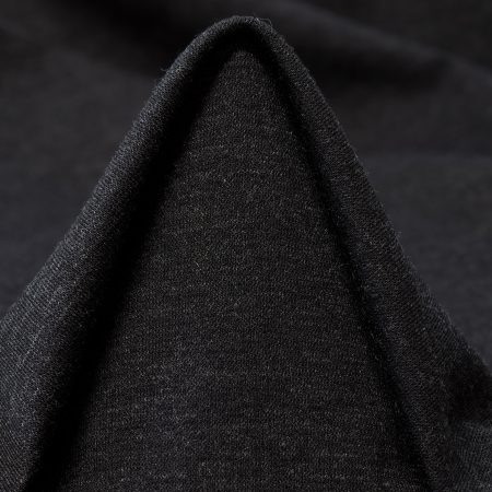 Jersey, Viscose Blend, Elastic, Caviar