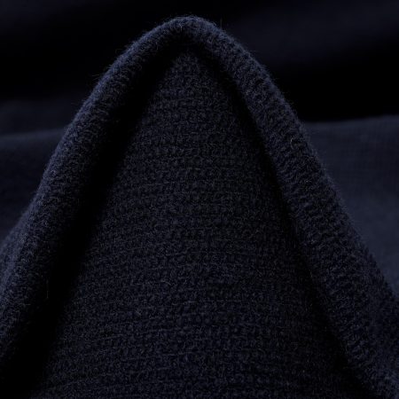 Jersey, Double, Wool Blend, Parisian Night&Blue Indigo