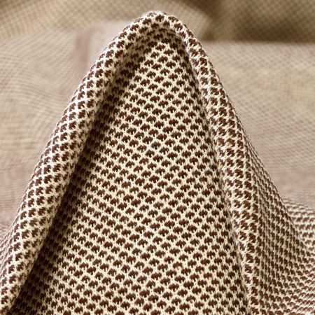 Jersey, Cotton, Linen, Toffee&Bone White