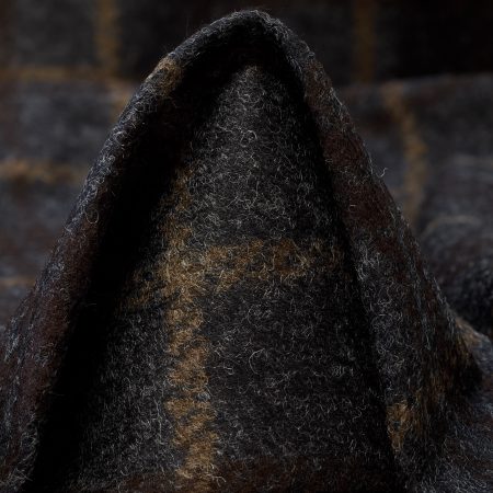 Jersey, Wool Blend, Brushed, Dark Shadow