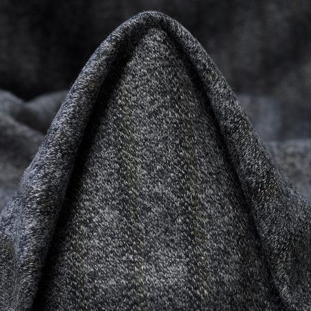 Jersey, Jacquard, Cotton, Iron Gate