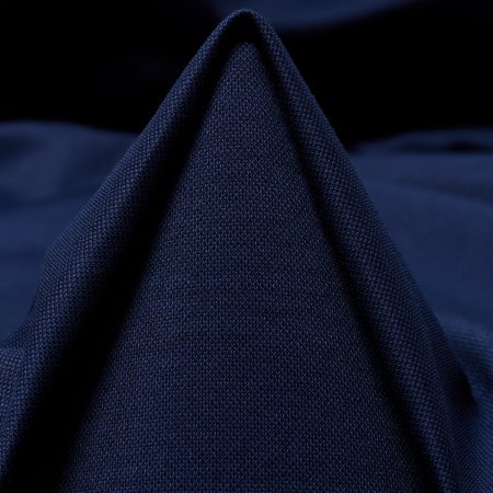 Piqué, Cotton, Blue Depths
