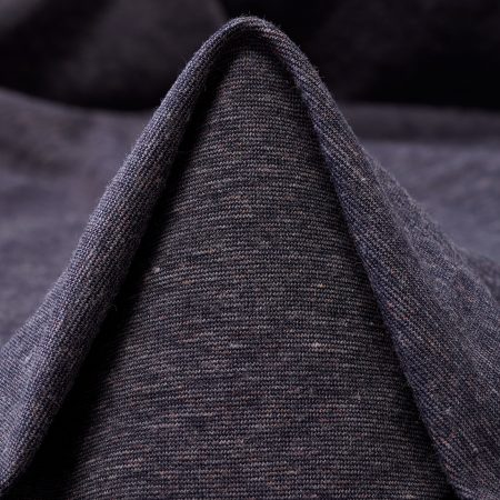 Jersey, Viscose, Melange, Purple Sage