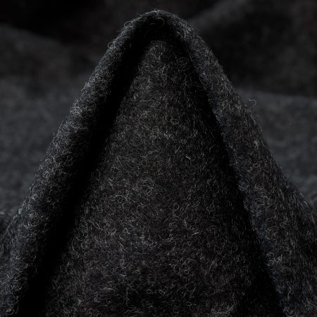 Jersey, Wool Blend, Melange, Anthracite