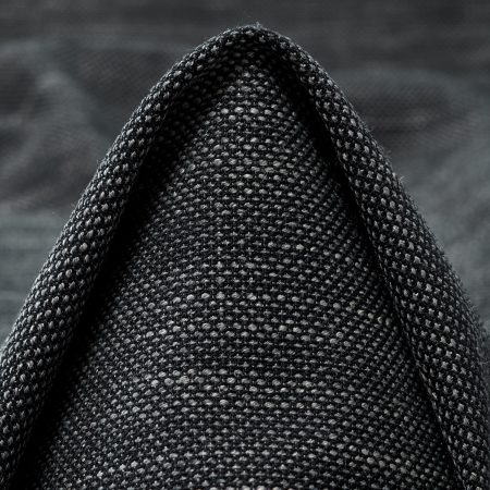 Cool Wool, Linen Blend, Micro Structure, Folkstone Gray