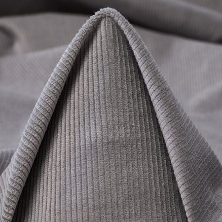 Corduroy, Cotton, Elastic, Steeple Gray