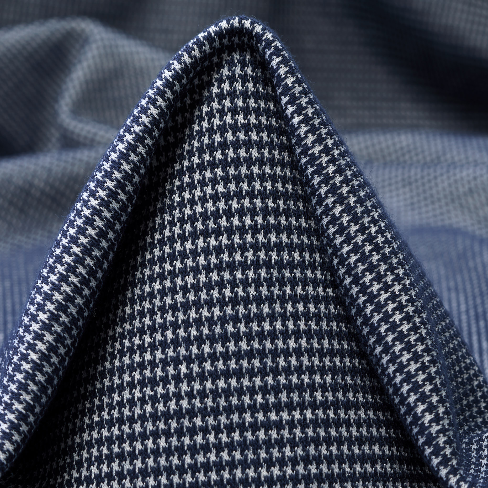 Jersey, Jacquard, Cotton, Mood Indigo
