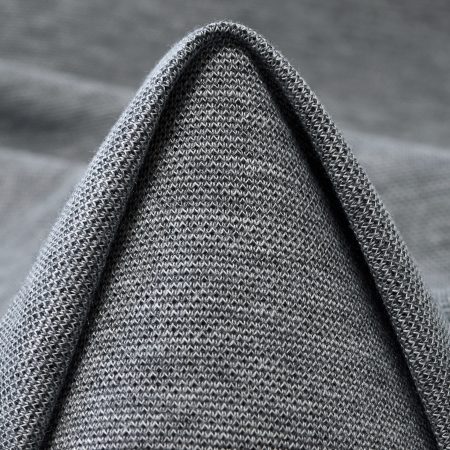 Jersey, Double, Viscose Blend, Ghost Gray