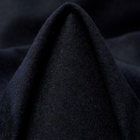 Jersey, Wool Blend, Brushed, Dark Sapphire