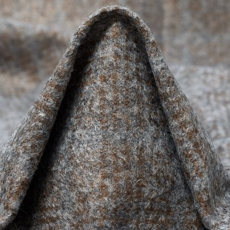 Jersey, Jacquard, Wool Blend, Formal Gray