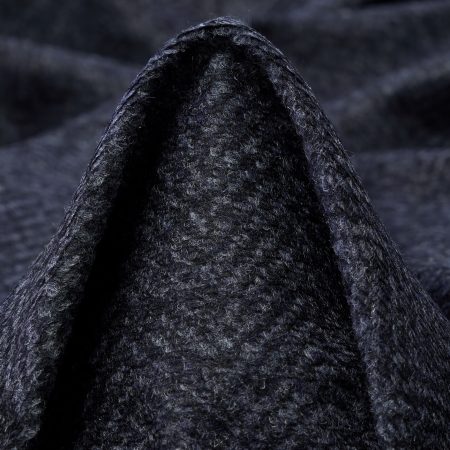 Jersey, Wool Blend, Brushed, Outer Space