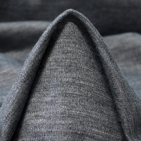 Jersey, Virgin Wool, Melange, Mockingbird