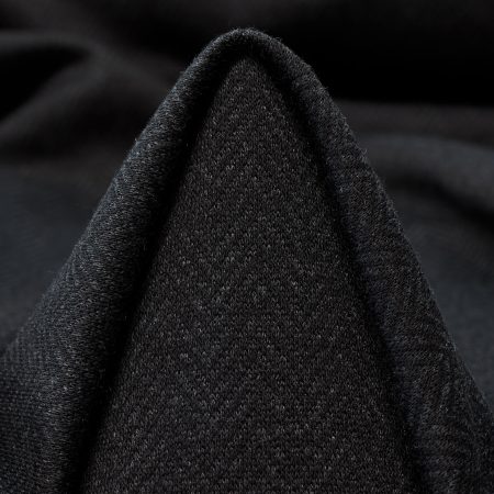 Jersey, Viscose Blend, Elastic, Blackened Pearl